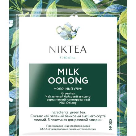 Чай Niktea Milk Oolong зеленый, 25пак ЧН008