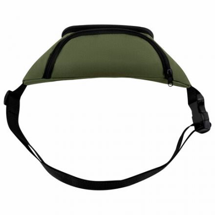 Сумка на пояс HEIKKI RIO (ХЕЙКИ), карман, регулируемый ремень, хаки, 30х12x10 см, 272616