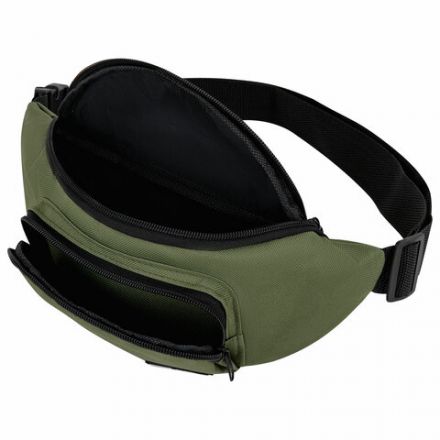 Сумка на пояс HEIKKI RIO (ХЕЙКИ), карман, регулируемый ремень, хаки, 30х12x10 см, 272616