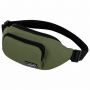 Сумка на пояс HEIKKI RIO (ХЕЙКИ), карман, регулируемый ремень, хаки, 30х12x10 см, 272616