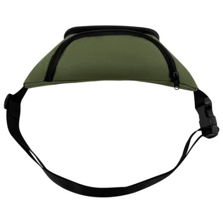 Сумка на пояс HEIKKI RIO (ХЕЙКИ), карман, регулируемый ремень, хаки, 30х12x10 см, 272616