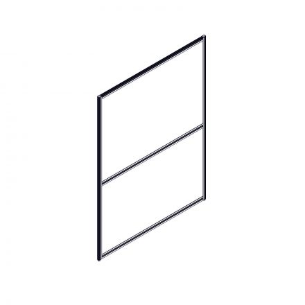 Секция комбинированной перегородки RP160SL120 Серый/Зеленый С 30 1200х22х1600 Секция комбинированной перегородки RP160SL120 Серый/Зеленый С 30 1200х22х1600