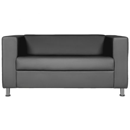 Диван EF_Аполло 2-х мест.к/з Ec.3001/Р2 euroline 9100 черн