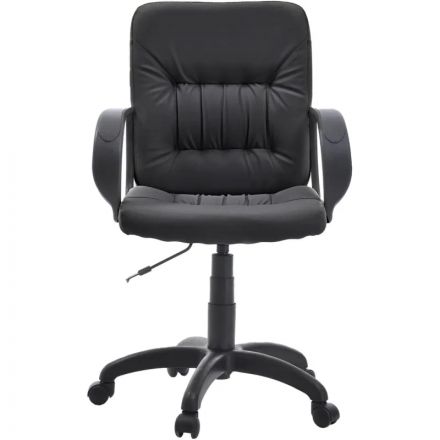 Кресло FA_руководителя Чери к/з черный DO350, пластик черный Кресло FA_руководителя Чери к/з черный DO350, пластик черный