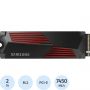 SSD накопитель Samsung 990 Pro 2Tb, M.2 2280, PCIe 4.0 x4(MZ-V9P2T0CW)