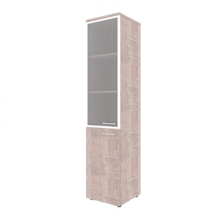 Шкаф колонка комбинированая (L) с топом XHC 42.7(L) Дуб Сонома 432х432х1955 XTEN Шкаф колонка комбинированая (L) с топом XHC 42.7(L) Дуб Сонома 432х432х1955 XTEN