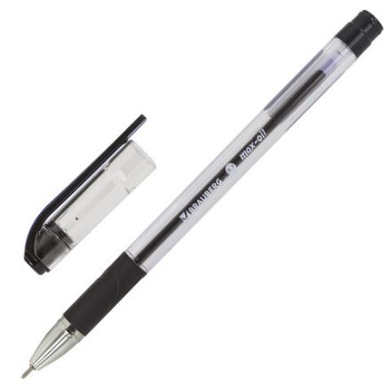 Ручки шариковые масляные BRAUBERG, НАБОР 4 шт., АССОРТИ, "Max-Oil", узел 0,7 мм, линия письма 0,35 мм, 142146 Ручки шариковые масляные BRAUBERG, НАБОР 4 шт., АССОРТИ, "Max-Oil", узел 0,7 мм, линия письма 0,35 мм, 142146