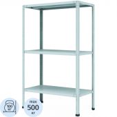 Стеллаж металлический Cobalt МС-132 (2 полки, 700x300x1000 мм)