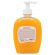 Мыло-крем жидкое 500 г ЗОЛОТОЙ ИДЕАЛ "Мед и молоко", дозатор, 606787
