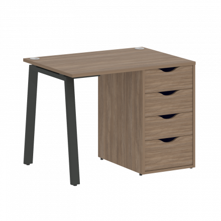 Home Office Стол письменный VR.SP-3-98.4.A Дуб аризона/Антрацит металл 980*720*750 Home Office Стол письменный VR.SP-3-98.4.A Дуб аризона/Антрацит металл 980*720*750
