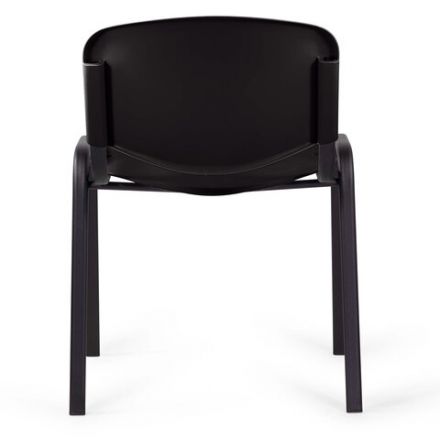 Стул STAFF "Iso Plast CF-009", черный каркас, пластик черный, 532569 Стул STAFF "Iso Plast CF-009", черный каркас, пластик черный, 532569