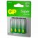 Батарейки КОМПЛЕКТ 4 шт., GP Super, AA (LR06, 15А), алкалиновые, пальчиковые, блистер