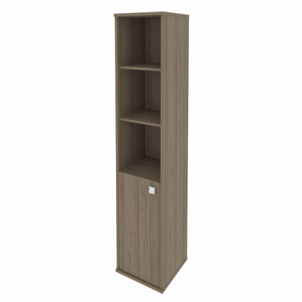 Style Шкаф высокий узкий левый Л.СУ-1.1 (L) Вяз 412*410*1980