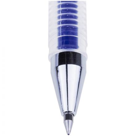 Ручка гелевая неавтомат. CROWN Hi-Jell синяя 0,5мм HJR-500B Ручка гелевая неавтомат. CROWN Hi-Jell синяя 0,5мм HJR-500B