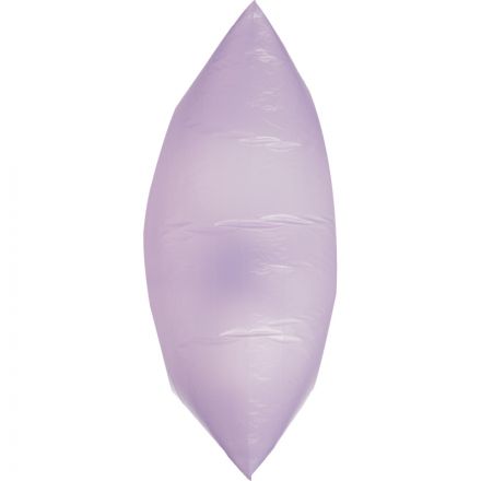 Мешки для мусора на 60 л Особопрочные с завязками фиолетовые (ПНД, 30 мкм, в рулоне 20 шт, 60х70 см)