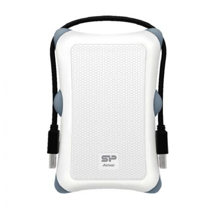 Портативный HDD Silicon Power Armor A30 1 TB USB 3.2, белый, резина Портативный HDD Silicon Power Armor A30 1 TB USB 3.2, белый, резина
