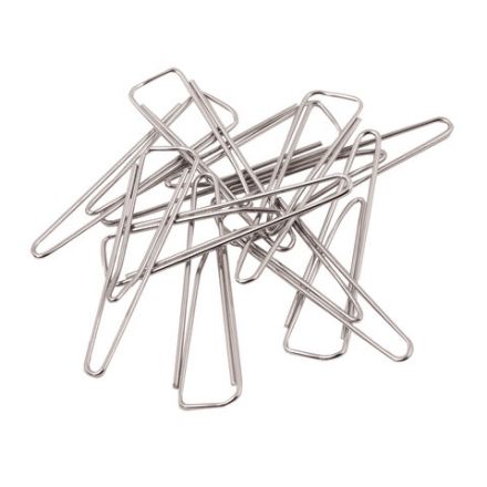 Скрепки ОФИСМАГ, 25 мм, никелированные, треугольные, 100 шт., в картонной коробке, 270441 Скрепки ОФИСМАГ, 25 мм, никелированные, треугольные, 100 шт., в картонной коробке, 270441