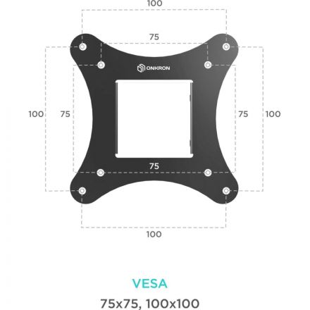 Кронштейн Onkron для телевизора 10-32 наклонный, черный SN31 Наклонные Кронштейн Onkron для телевизора 10-32 наклонный, черный SN31 Наклонные