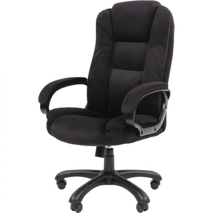 Кресло VT_Chairman Home 600 ткань Т-84 черный Кресло VT_Chairman Home 600 ткань Т-84 черный