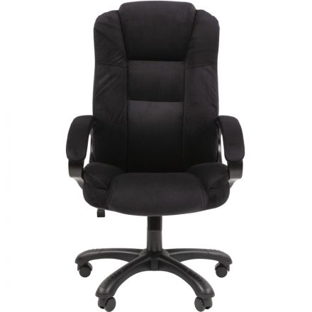 Кресло VT_Chairman Home 600 ткань Т-84 черный Кресло VT_Chairman Home 600 ткань Т-84 черный