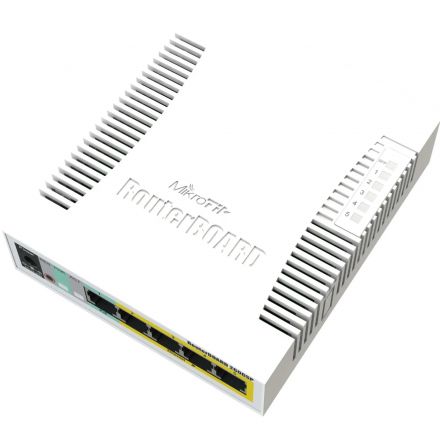 Коммутатор MikroTik RB260GSP CSS106-1G-4P-1S 1xSFP, 5Gigabi, PoE