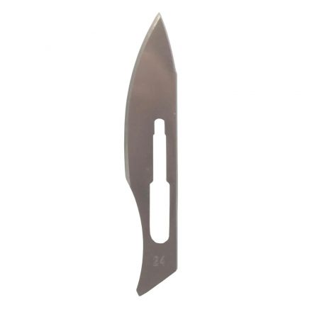 Лезвие для скальпеля стер.из в/углерод. стали р-24 Beroblade 100шт/уп
