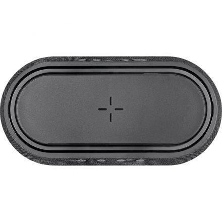 Акустическая система BBK BTA1212, 10Вт, LED, часы, б/п зарядка, черный