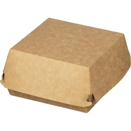 Упаковка ECO BURGER M, 100х100х60, крафт, 300 шт/кор
