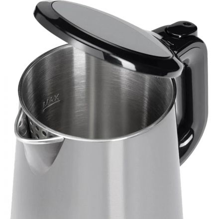 Чайник Scarlett SC-EK21S58 1 л 1200 Вт,двойные стенки,сталь платина Чайник Scarlett SC-EK21S58 1 л 1200 Вт,двойные стенки,сталь платина