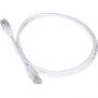 Патч-корд TWT TWT-45-45-0.3-WH UTP кат.5e, 0.3 м, белый