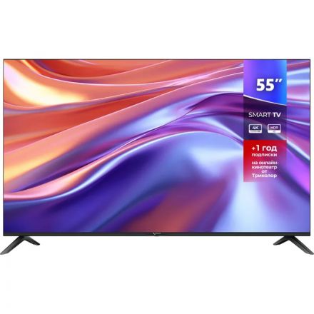 Телевизор Триколор H55UC2, SMART TV, 55, Ultra HD, 4K, голос, черный Телевизор Триколор H55UC2, SMART TV, 55, Ultra HD, 4K, голос, черный