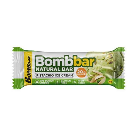 Батончик BOMBBAR "Фисташковый пломбир" без сахара 60 г, шоу-бокс, ББР490