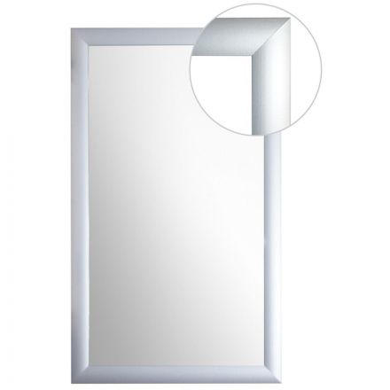 Зеркало KD_ настенное Attache 1801 СЕ-1 (644х436) серебро