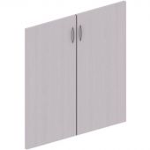 Дверь ED Форум/Статус низкая ЛДСП Фр-8.0 дуб молочный (2шт. в уп.)