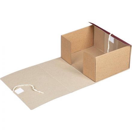 Папка архивная с завязками 150мм Attache Economy клапан микрогофра,складная Папка архивная с завязками 150мм Attache Economy клапан микрогофра,складная