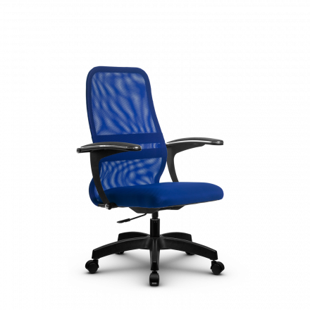 Кресло Метта SU-CM-8P синее/синее Pl