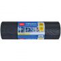 Мешки для мусора  220л OfficeClean ПВД, 88*130см, 30мкм, 25шт., черные, в рулоне