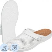 Сабо Ионел муж.нат.кожа цв.белый, пробковая стелька (р.43) (95480108) Сабо Ионел муж.нат.кожа цв.белый, пробковая стелька (р.43) (95480108)