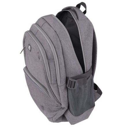 Рюкзак BRAUBERG HIGH SCHOOL универсальный, 3 отделения, "Туман", светло-серый, 46х31х18 см, 270762 Рюкзак BRAUBERG HIGH SCHOOL универсальный, 3 отделения, "Туман", светло-серый, 46х31х18 см, 270762