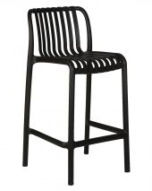 Стул полубарный DOBRIN CHLOE, черный (B-03)