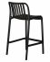 Стул полубарный DOBRIN CHLOE, черный (B-03)