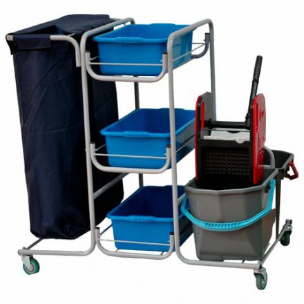 Тележка уборочная Eco-Force МНОГОФУНКЦИОНАЛЬНАЯ MEGA 2 ведра по 25 л, отжим, 3 поддона, держатель и основание для мешка, мешок, 26EF/1, 26EF/1 б/в Тележка уборочная Eco-Force МНОГОФУНКЦИОНАЛЬНАЯ MEGA 2 ведра по 25 л, отжим, 3 поддона, держатель и основание для мешка, мешок, 26EF/1, 26EF/1 б/в