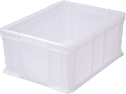 Ящик 400х300х180 мороз. сплошной, с внешней ручкой натуральный Ящик 400х300х180 мороз. сплошной, с внешней ручкой натуральный