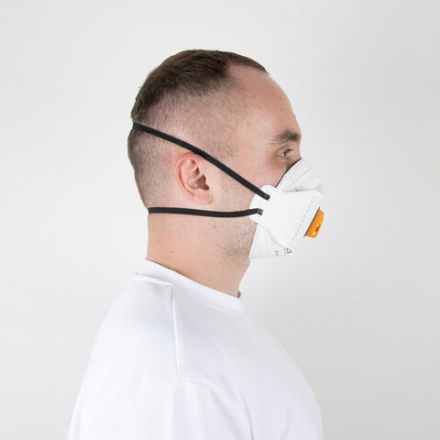 Респиратор (1 шт.) с клапаном, полумаска фильтрующая, трехпанельный складной, FFP2, индивидуальная упаковка, JM-9322 Респиратор (1 шт.) с клапаном, полумаска фильтрующая, трехпанельный складной, FFP2, индивидуальная упаковка, JM-9322