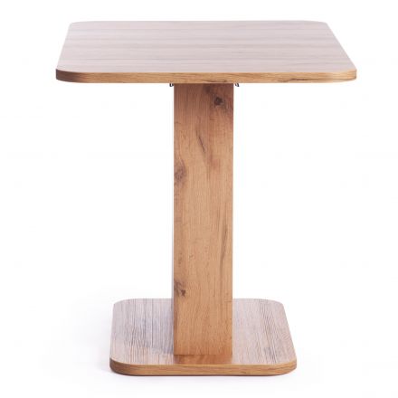 Стол обеденный SMART ЛДСП, 105-140х68,6х75 см, Дуб вотан/Белый Стол обеденный SMART ЛДСП, 105-140х68,6х75 см, Дуб вотан/Белый