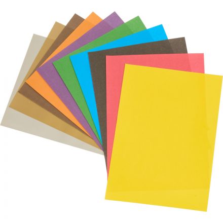 Бумага цветная №1School, 10л, 10цв, А4, Живая природа, офсет Бумага цветная №1School, 10л, 10цв, А4, Живая природа, офсет