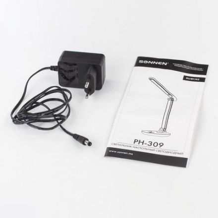 Настольная лампа / светильник SONNEN PH-309, на подставке, LED, 10 Вт, металлический корпус, белый, 236689 Настольная лампа / светильник SONNEN PH-309, на подставке, LED, 10 Вт, металлический корпус, белый, 236689