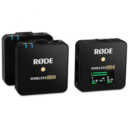 Радиосистема Rode Wireless GO II, ультракомпактная, 2-х канальн, накамерная Радиосистема Rode Wireless GO II, ультракомпактная, 2-х канальн, накамерная