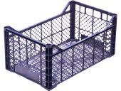Ящик 500х300х220 прямая сетка чёрный Ящик 500х300х220 прямая сетка чёрный