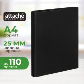 Папка на 4-х кольцах Bantex 28 мм черная до 150 листов